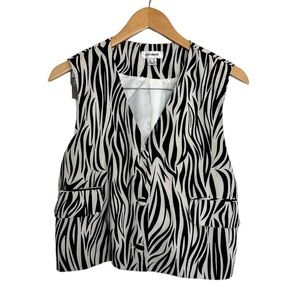 Extro & Vert Zebra Vest Top